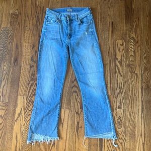 Mother crop step fray